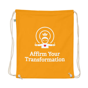 Open image in slideshow, Affi organic cotton Drawstring Bag (3 Colors!)

