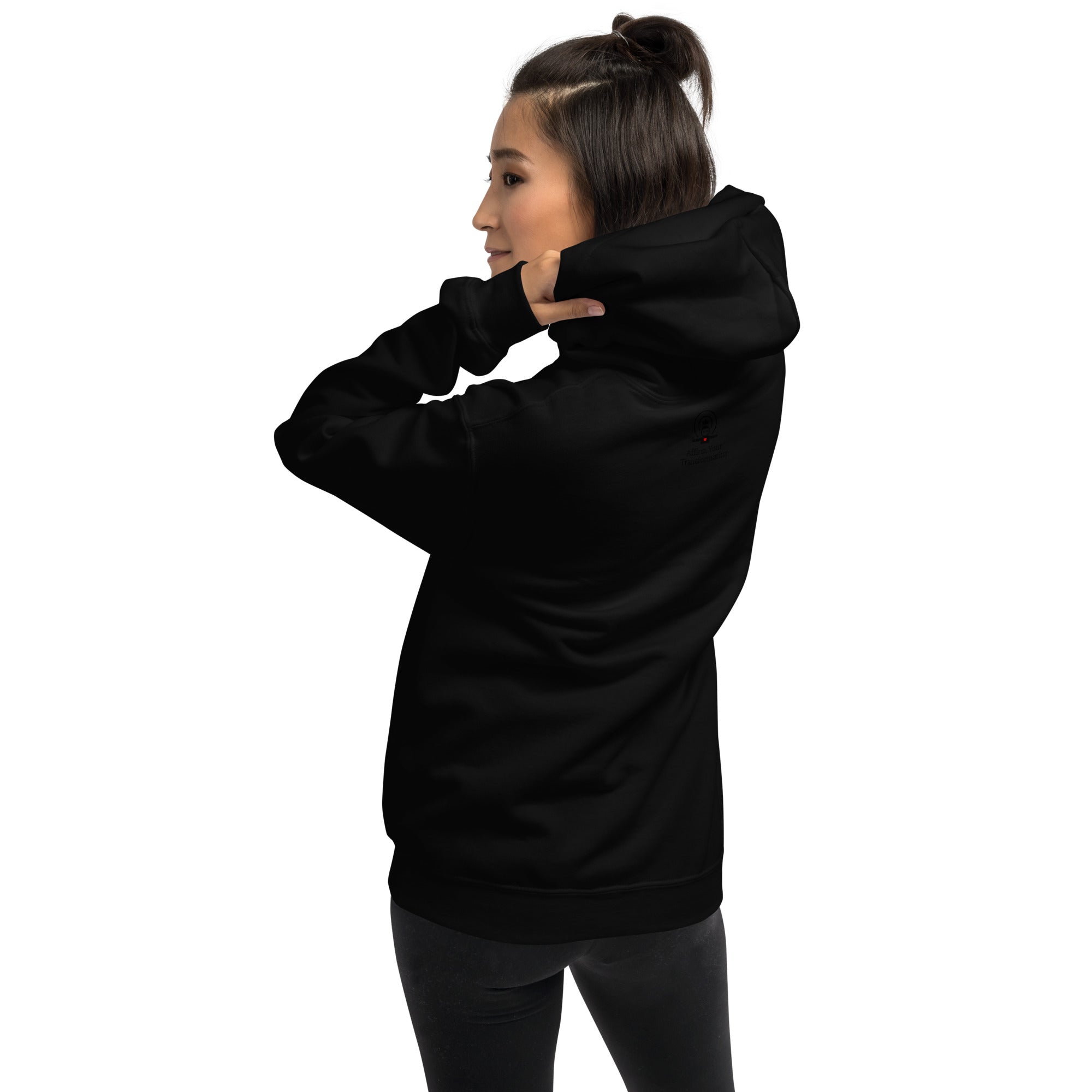 I AM WORTHY Mirror Affirmation Hoodie (Black Text) - 10 COLORS!